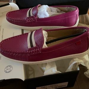 NIB MARC JOSEPH LEATHER SLIP ON MOC SNEAKER